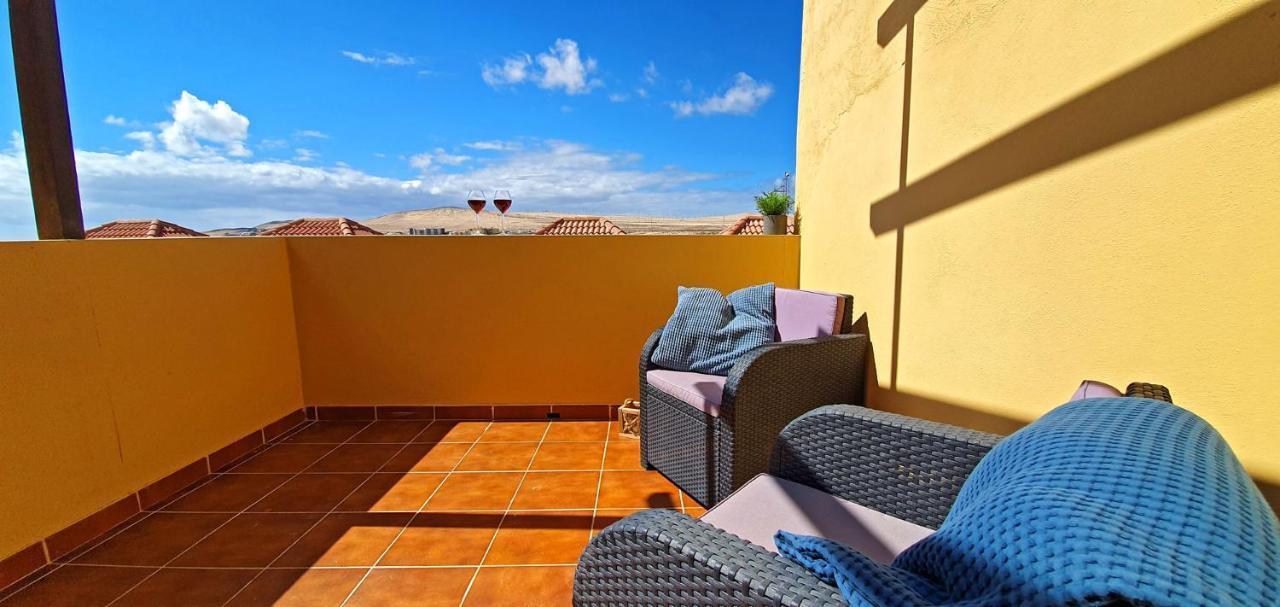 Ferienhaus Casa Cristof - Costa Calma - Glasfaserinternet - Max 6 Personen Bagian luar foto
